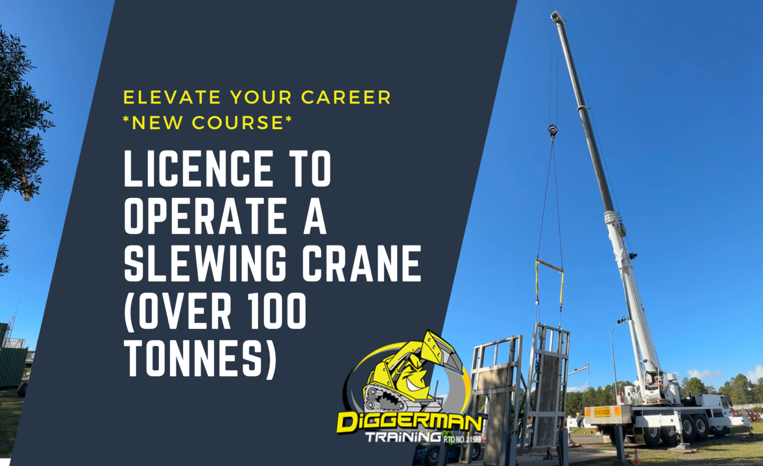ELEVATE your career *NEW COURSE* Licence to operate a slewing crane