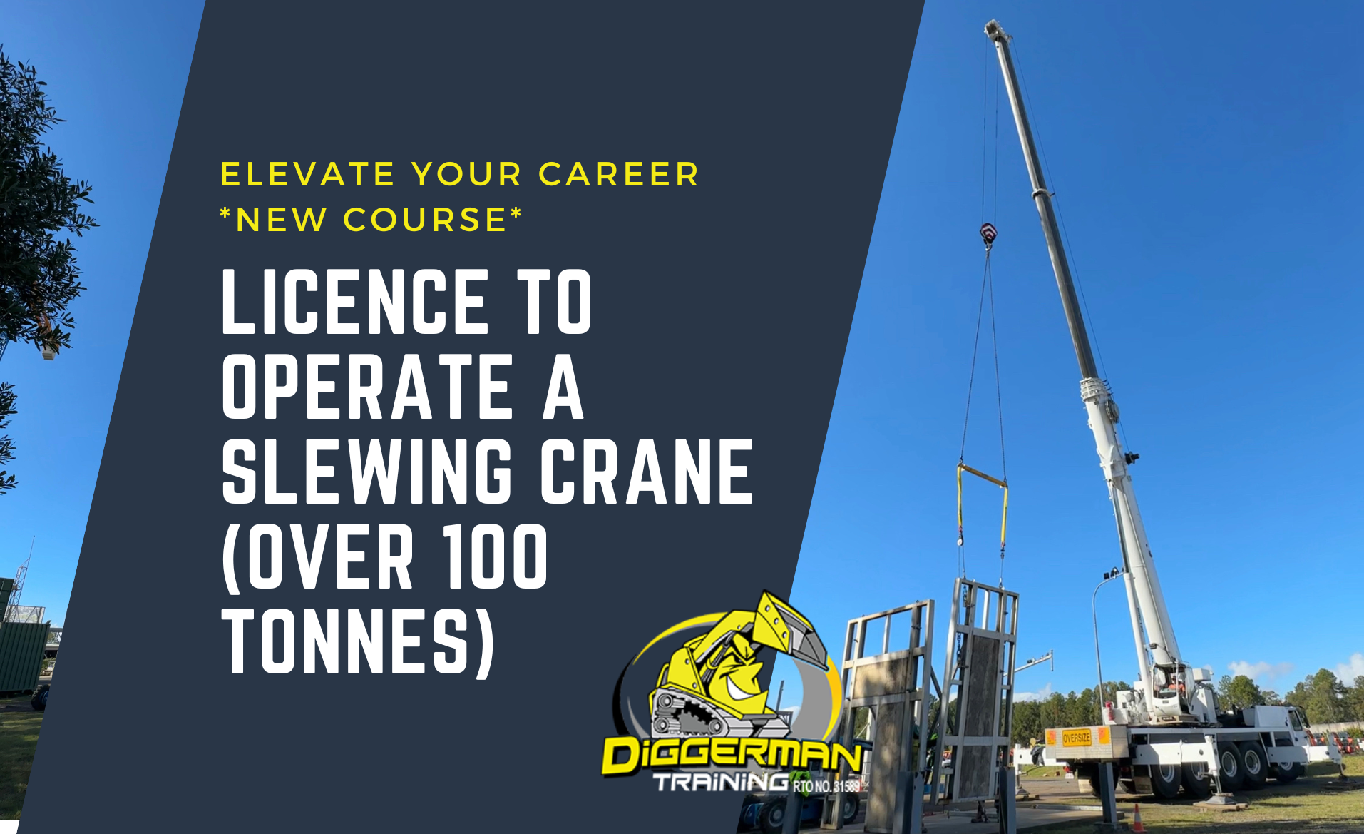 LICENCE TO OPERATE A SLEWING MOBILE CRANE (OVER 100 TONNES)