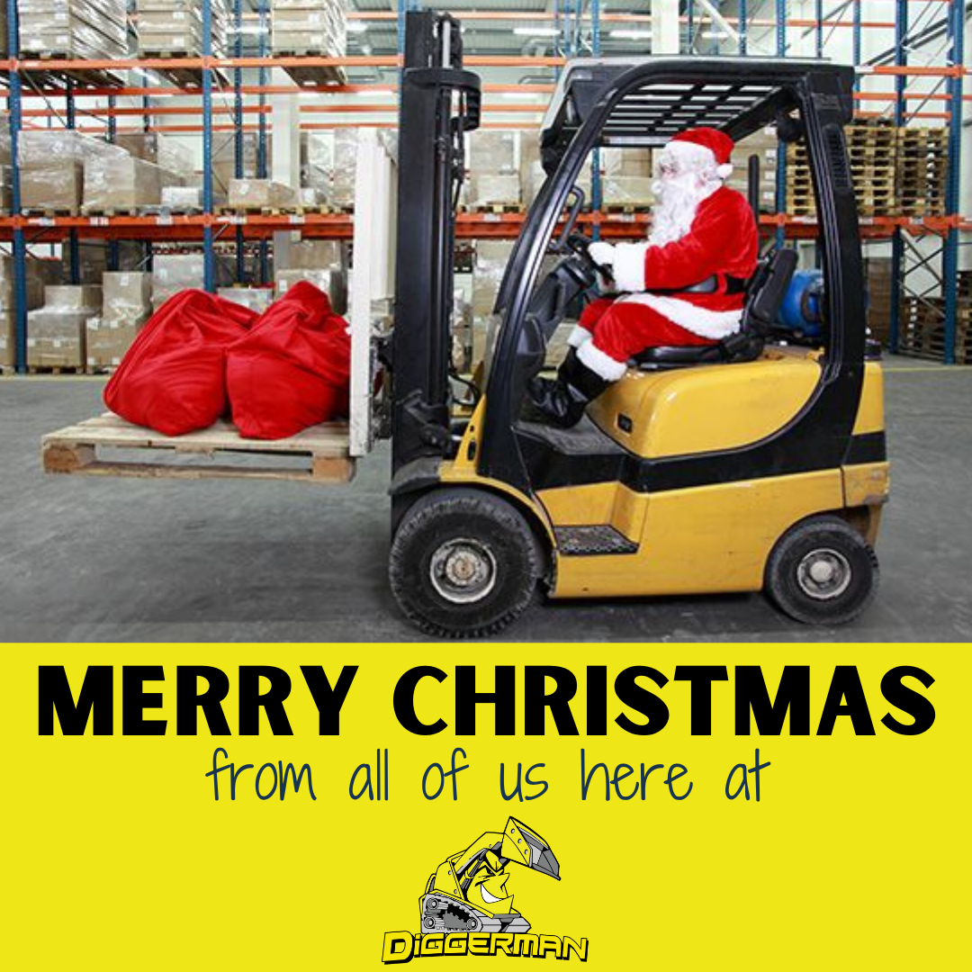 Merry Christmas from all of us here at Diggerman Training